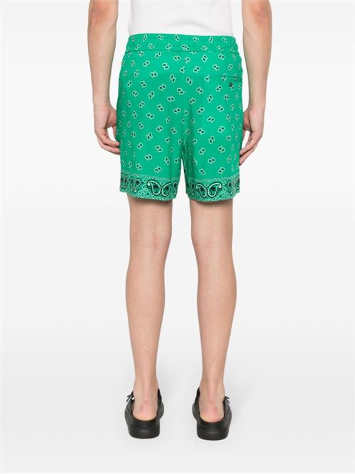 Bermuda shorts with logo PALM ANGELS | PMCB034S24FAB0055555